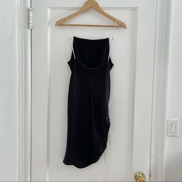 Dannijo Silk Ruched Slip Dress - Picture 3 of 9
